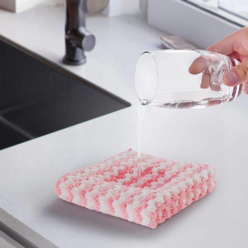 Load image into Gallery viewer, Living Today Super Absorbent Reusable Microfibre Cleaning Cloths 30 x 30 cm 10Pack
