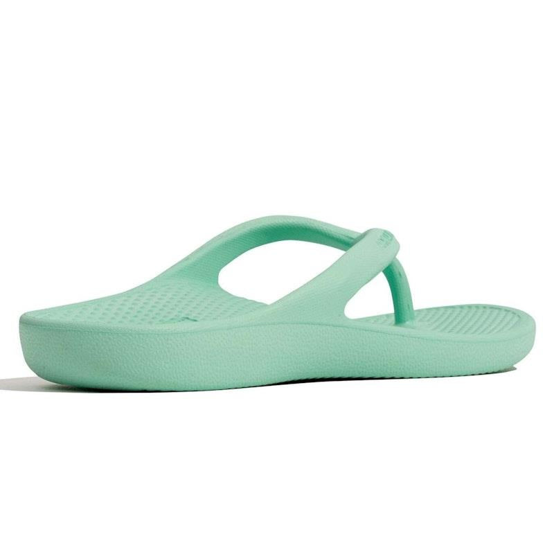 Load image into Gallery viewer, Archline Orthotic Foam Thongs Arch Support Flip Flops Orthopedic Rebound - Mint Green Euro Size 38
