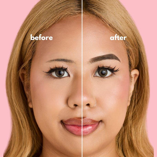 TBT Cosmetics Eyebrow Powder Stamp and Stencil Kit Espresso