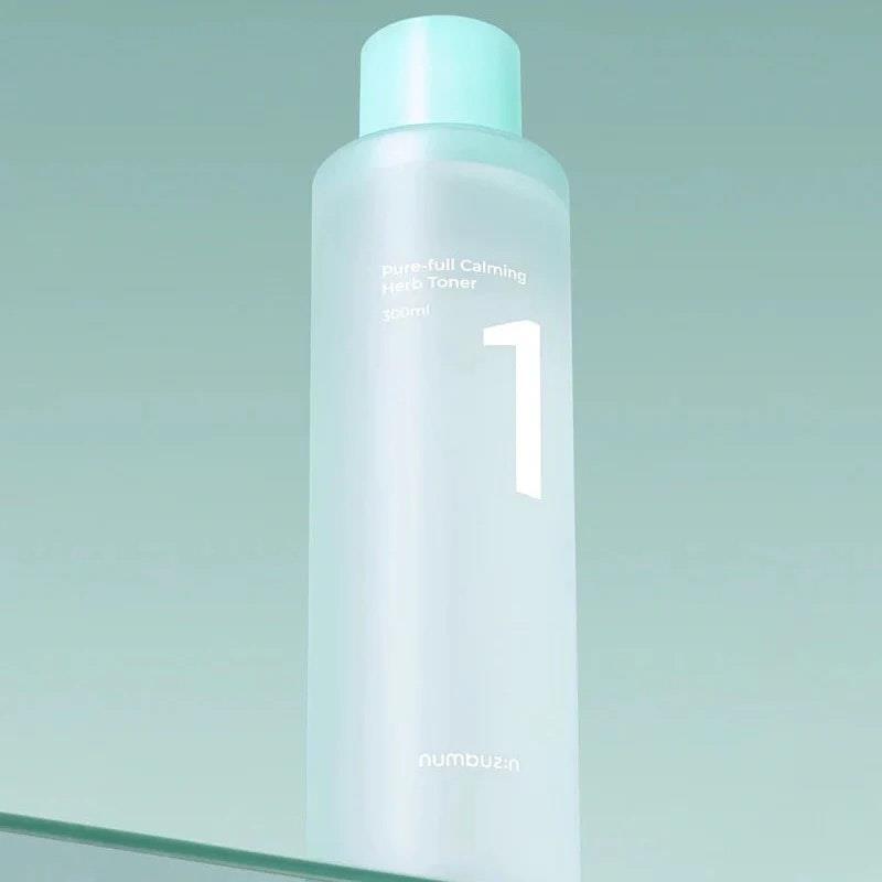 Load image into Gallery viewer, Numbuzin No.1 Pure-Full Calming Herb Toner 300ml
