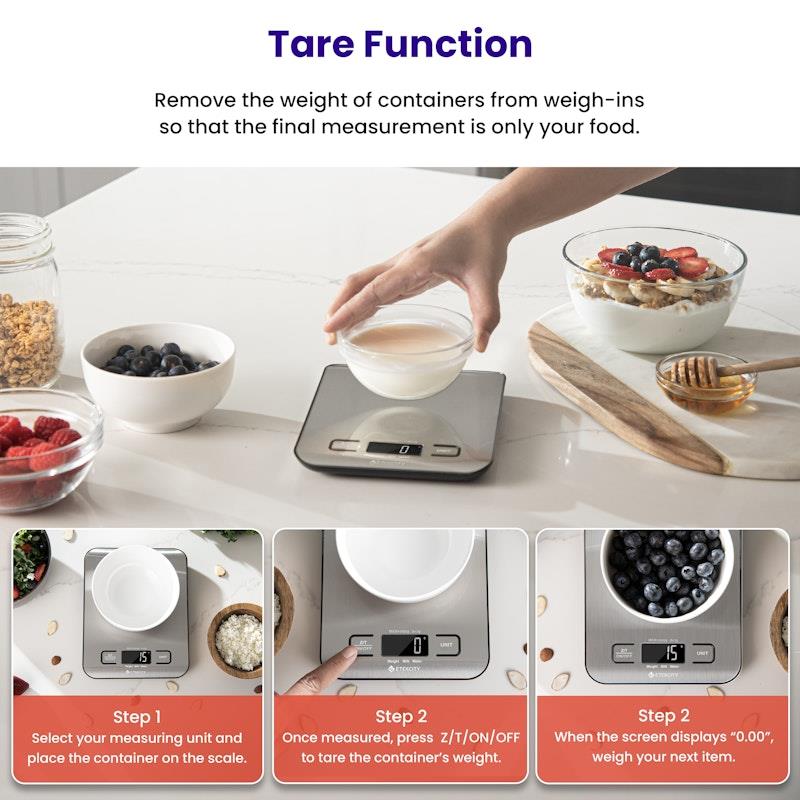 Load image into Gallery viewer, Etekcity Food Kitchen Scale - Small 1pc
