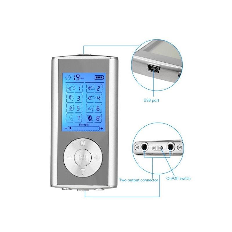 Load image into Gallery viewer, Caremax Dual Channel TENS Machine Pain Relief Physio Massager 1Unit
