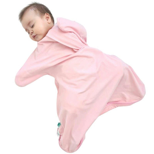 Baby Loves Sleep Sleepy Hugs 'Cool' Extra-Wide Sack - Candy Pink (Summer) 0-3M
