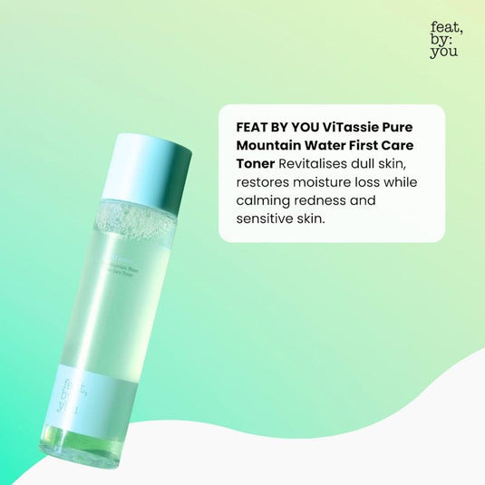 Feat By You ViTassie Pure Mountain Water First Care Toner 160ml