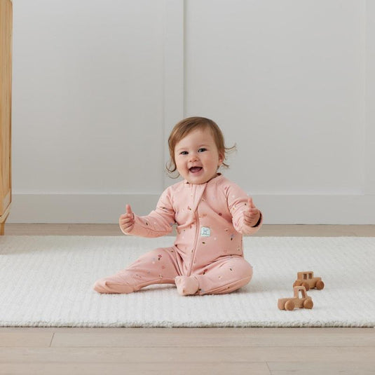 ergoPouch Long Sleeve Layer 1.0 TOG Daisies 3-6Months