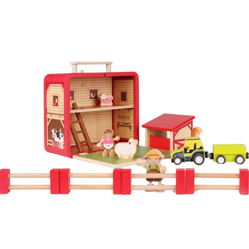 Load image into Gallery viewer, Riababy Wooden Farm House 1Unit
