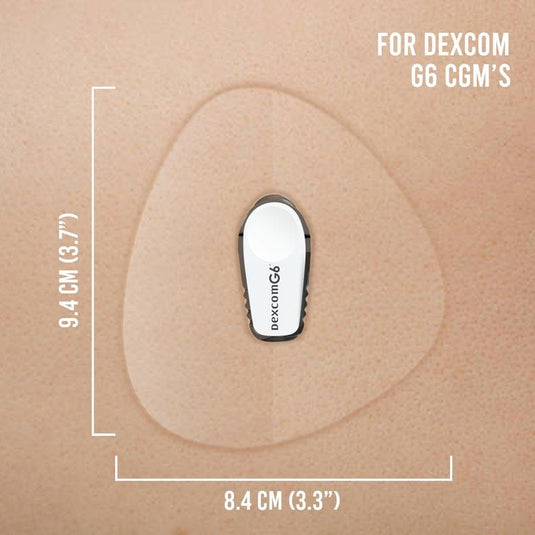 Not Just a Patch Dexcom G6 Patches - Clear 20pk