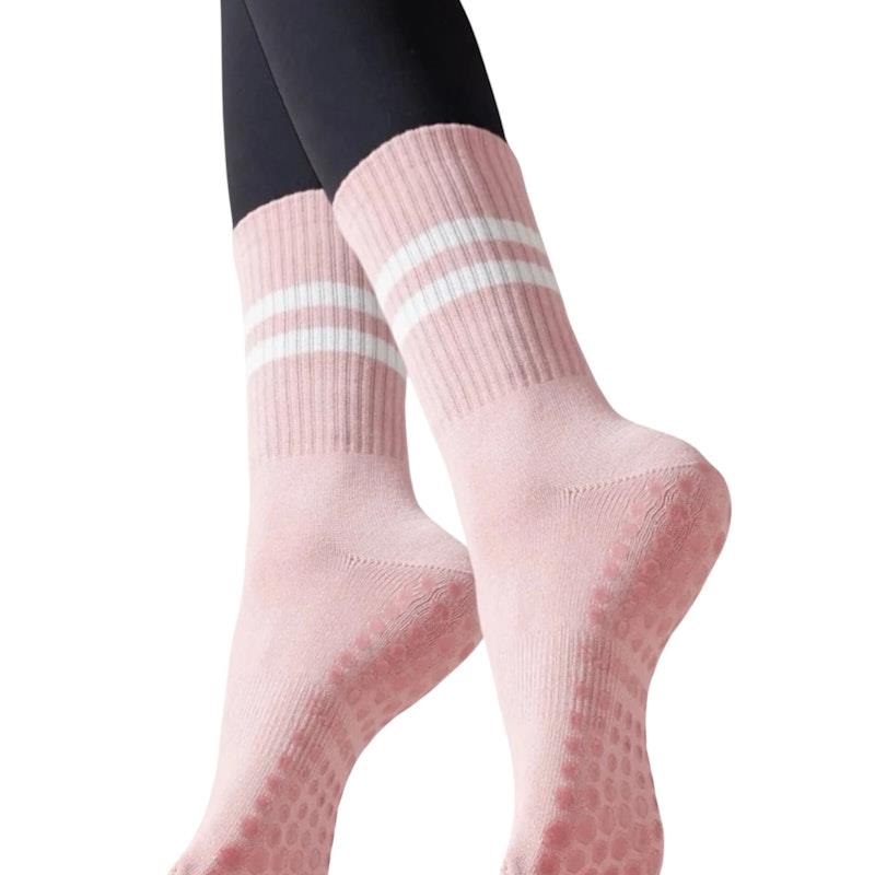 Load image into Gallery viewer, High Heel Jungle Varsity Premium Combed Cotton Full GripPilates/ Yoga Socks Bundle
