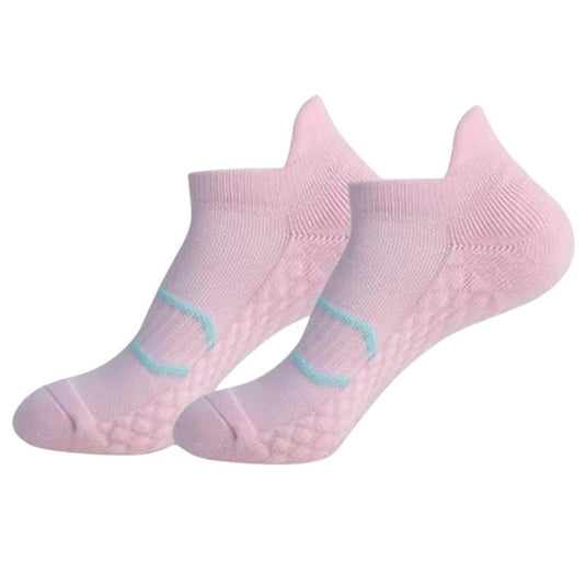 High Heel Jungle Ultimate Cushioned Support Sport Socks Pink