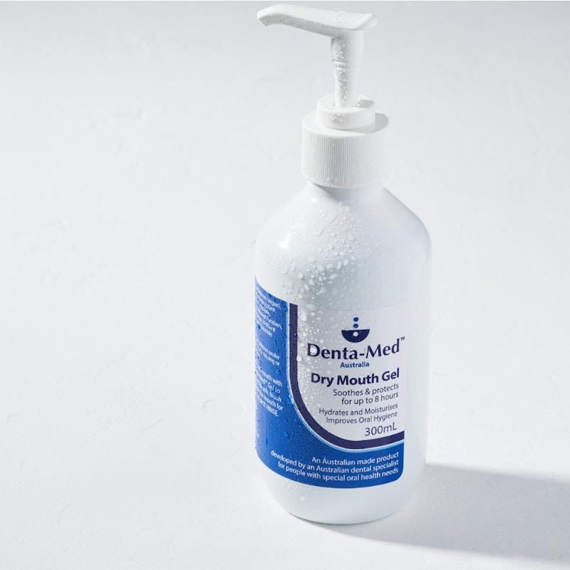 Load image into Gallery viewer, Denta-Med Dry Mouth Oral Hygiene Gel 300mL Pump Bottle 1pc
