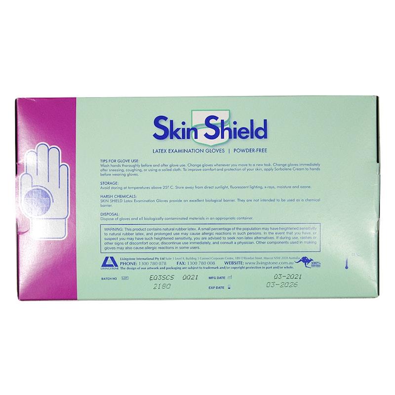 Load image into Gallery viewer, Skin Shield Powder Free Latex Gloves Small 100 Pieces/Box
