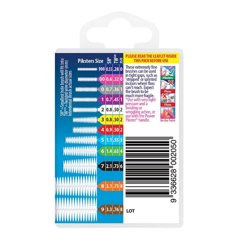 Load image into Gallery viewer, Piksters Interdental Brushes Pink Size 00 40pk
