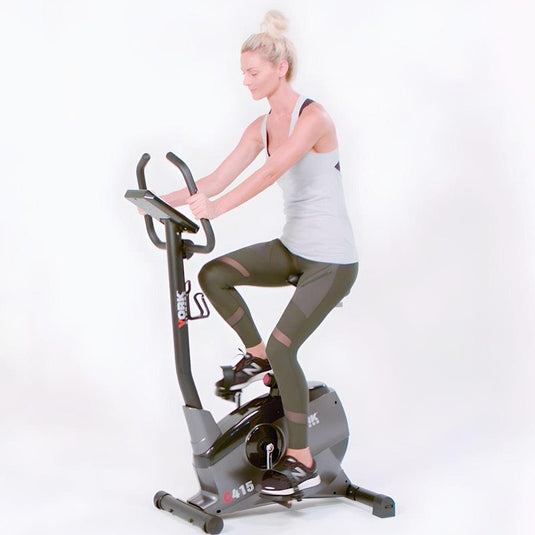 York C415 Upright Exercise Bike One Size
