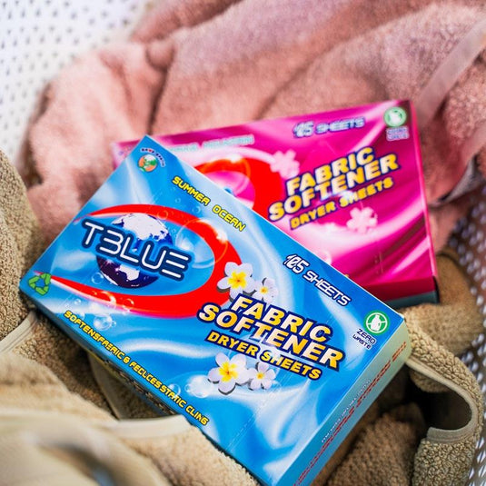 TBLUE Fabric Softener Dryer Sheet Spring Mountain Pack of 105 Sheets