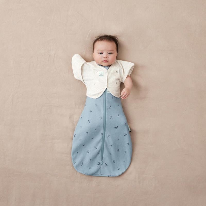 Load image into Gallery viewer, ergoPouch Butterfly Cardi Oatmeal Marle 2-6Months
