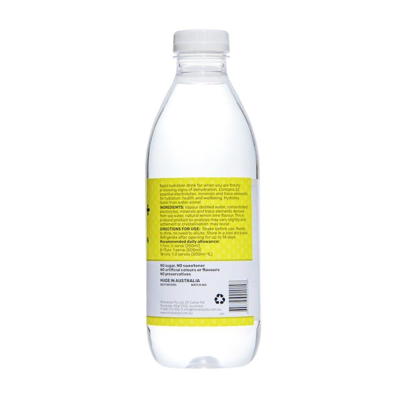 Load image into Gallery viewer, Mineralyte Hydrate+ Ready to Drink Lemon and Lime Flavoured 1L 6Pack
