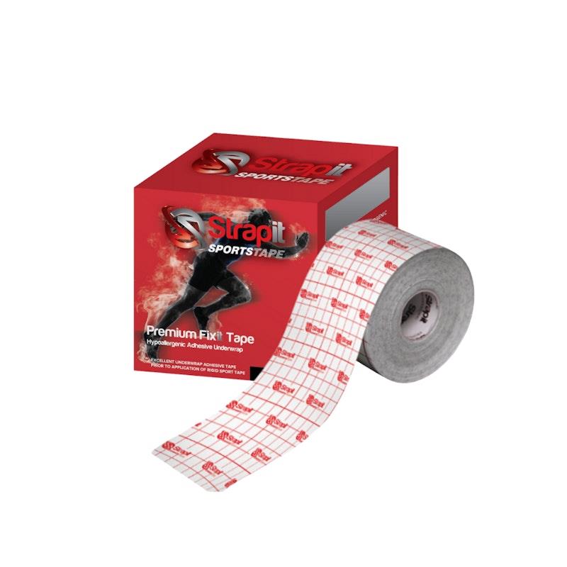 Load image into Gallery viewer, Strapit Greentech Biodegradable &amp; Compostable Sports Strapping Tape + Fixit Hypoallergenic Adhesive Underwrap 2 Pack
