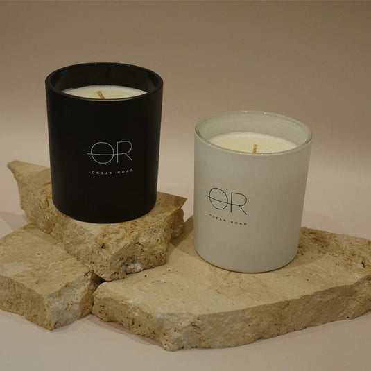Ocean Road White Home Soy Candle 380g