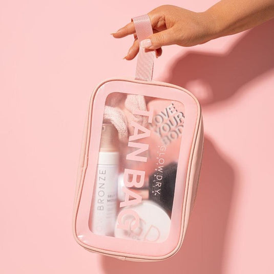 GlowDry 'TAN BAG' Cosmetic Case 1pc