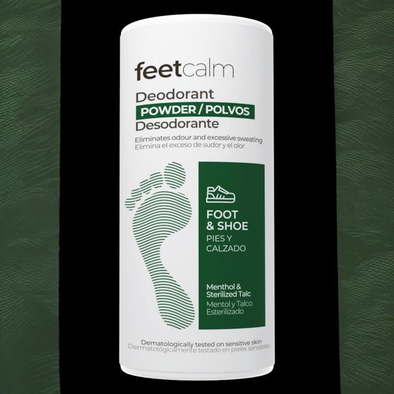 Load image into Gallery viewer, FeetCalm Antiperspirant Powder - Foot &amp; Shoe 100g
