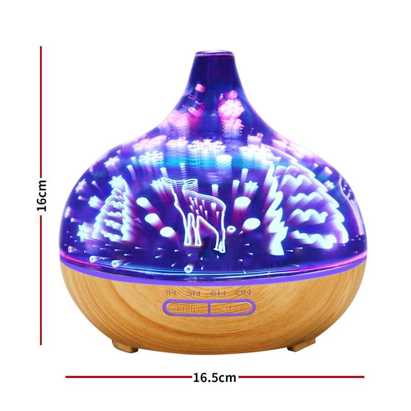 Load image into Gallery viewer, Traderight Aroma Diffuser Aromatherapy Ultrasonic Humidifier Essential Oil Purifier Deer 1Unit
