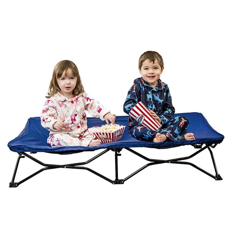 Load image into Gallery viewer, Regalo Portable 122cm Foldable Bed Toddler/Kids 2-5y Blue 1pc
