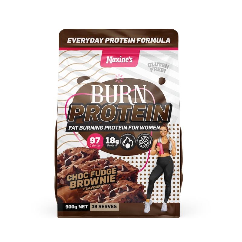 Load image into Gallery viewer, Maxine's Burn Protein Value 900g - Choc Fudge Brownie Bundle
