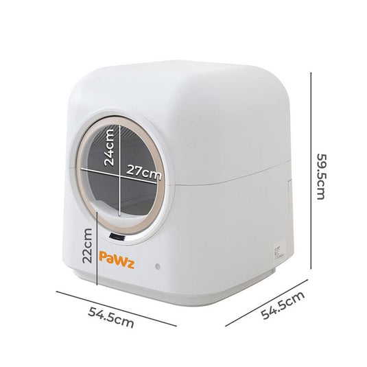 PaWz Smart Cat Litter Box Automatic Self-Cleaning With App Remote Control Large