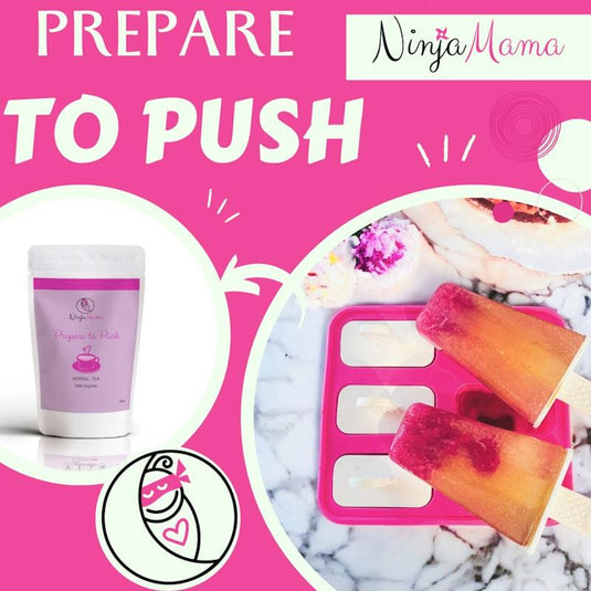 Ninja Mama Prepare to Push Loose Leaf Raspberry Leaf Tea 40g
