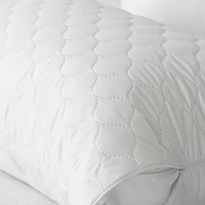 Load image into Gallery viewer, Tontine Comfortech Allergy Plus Quilted Pillow Protector - White 1pc
