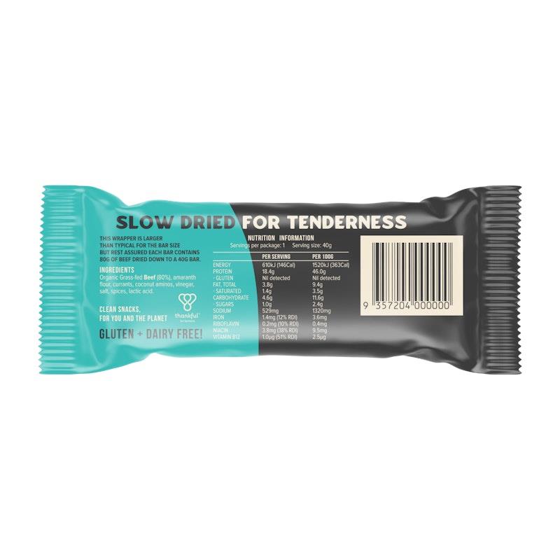 Load image into Gallery viewer, Chief Organic Beef Bars - Traditional 12 Pack
