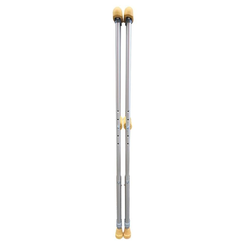 Load image into Gallery viewer, Livingstone Underarm Crutches Medium Aluminium Adjustable 114-134cm 1Pair
