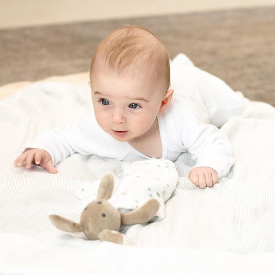 Little Bamboo Muslin Baby Blanket - Natural