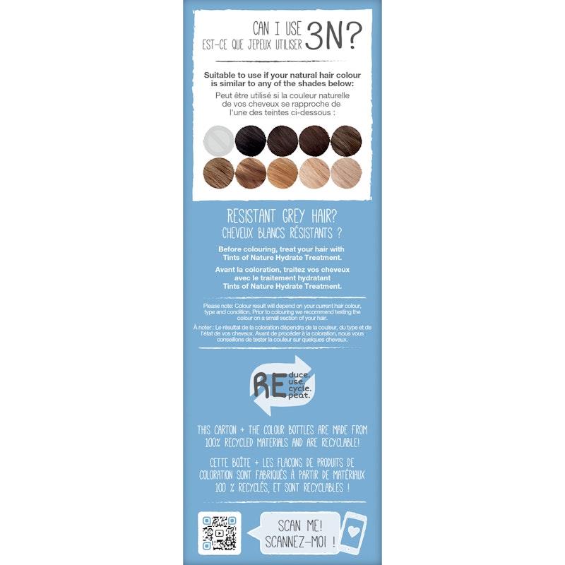 Load image into Gallery viewer, Tints of Nature 3N Natural Dark Brown Permanent Hair Dye 130ml
