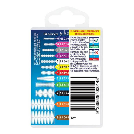 Piksters Interdental Brushes Red Size 4 40pk