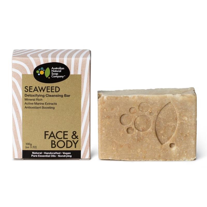 Load image into Gallery viewer, Australian Natural Soap Company Seaweed Detoxifying Skin Cleanser 3Pack
