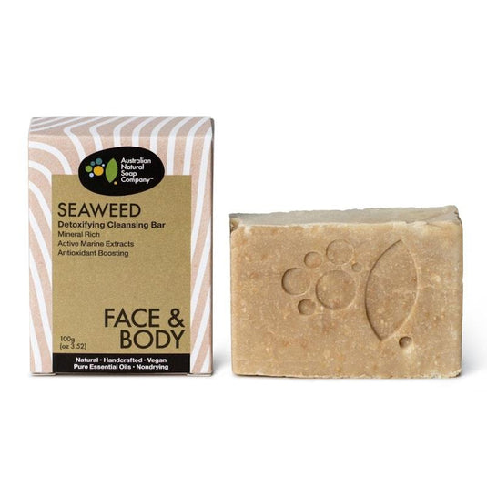 Australian Natural Soap Company Seaweed Detoxifying Skin Cleanser 3Pack