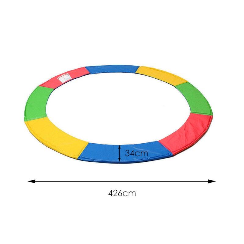 Load image into Gallery viewer, Centra 14 FT Kids Trampoline Pad Replacement Mat Reinforced Outdoor Round Cover One Size
