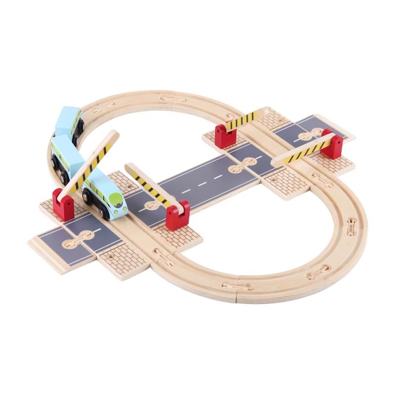 Load image into Gallery viewer, Riababy Wooden Road Junction Set
