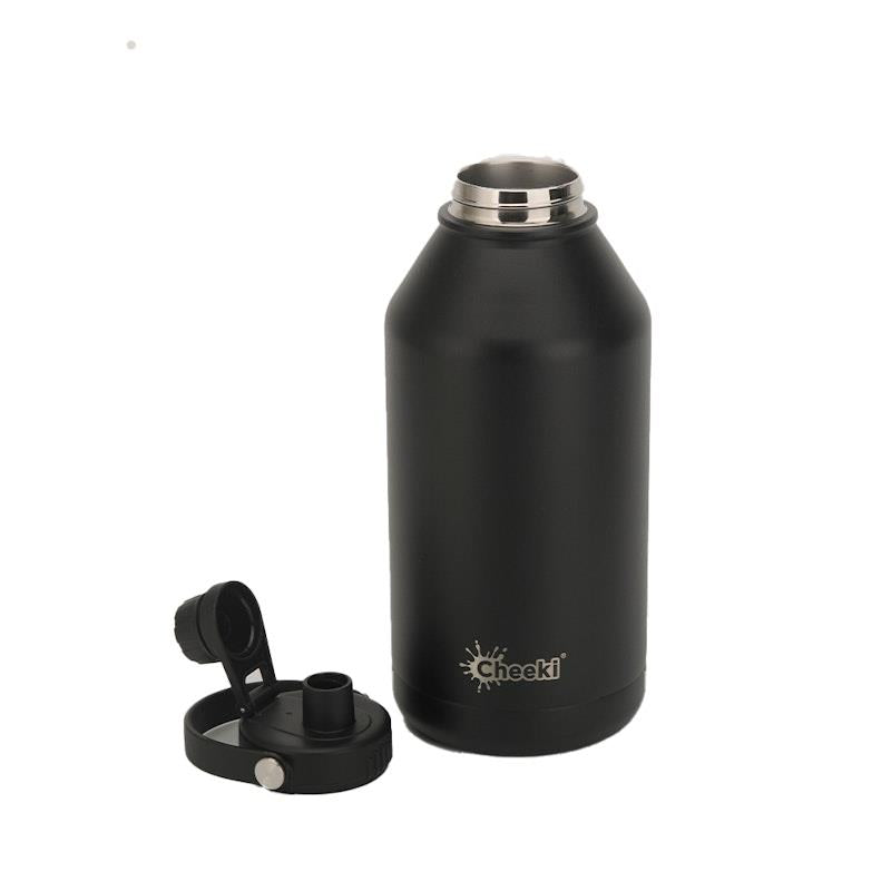 Load image into Gallery viewer, Cheeki 2L Adventure Bottle Black

