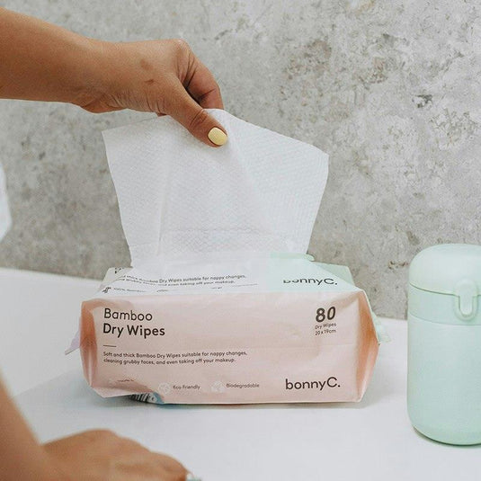 bonnyC Bunch 6 Pack Dry Wipes Bundle