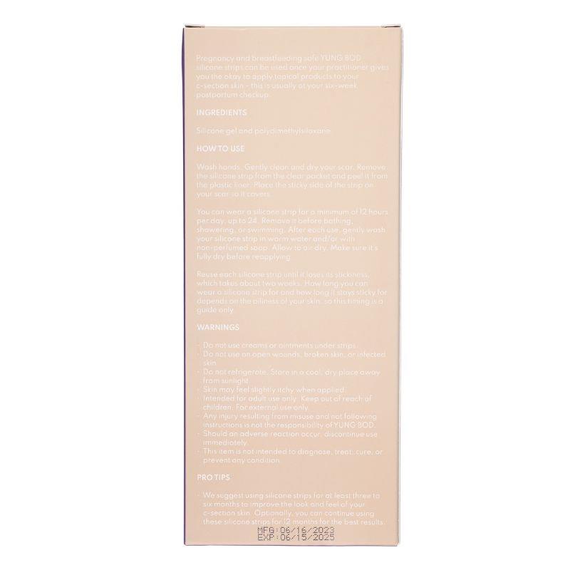 Load image into Gallery viewer, YUNG BOD C-section Silicone Strips 1Pack
