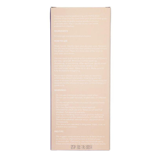YUNG BOD C-section Silicone Strips 1Pack