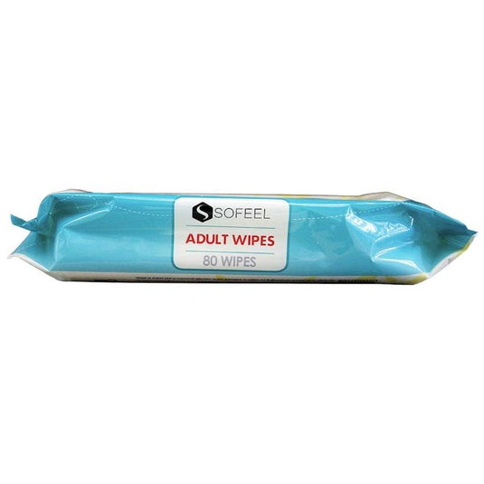 Sofeel Wet Adult Wipes 80 Wipes 10Pack