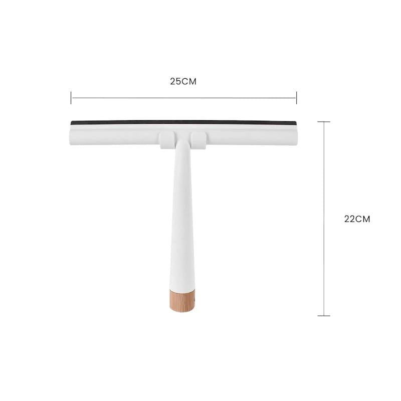 Load image into Gallery viewer, Clevinger Bamboo Base Shower Squeegee with Holder 1Piece
