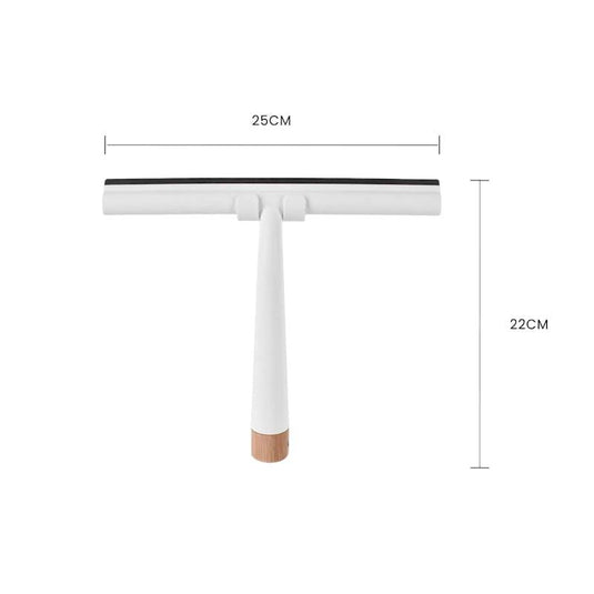 Clevinger Bamboo Base Shower Squeegee with Holder 1Piece