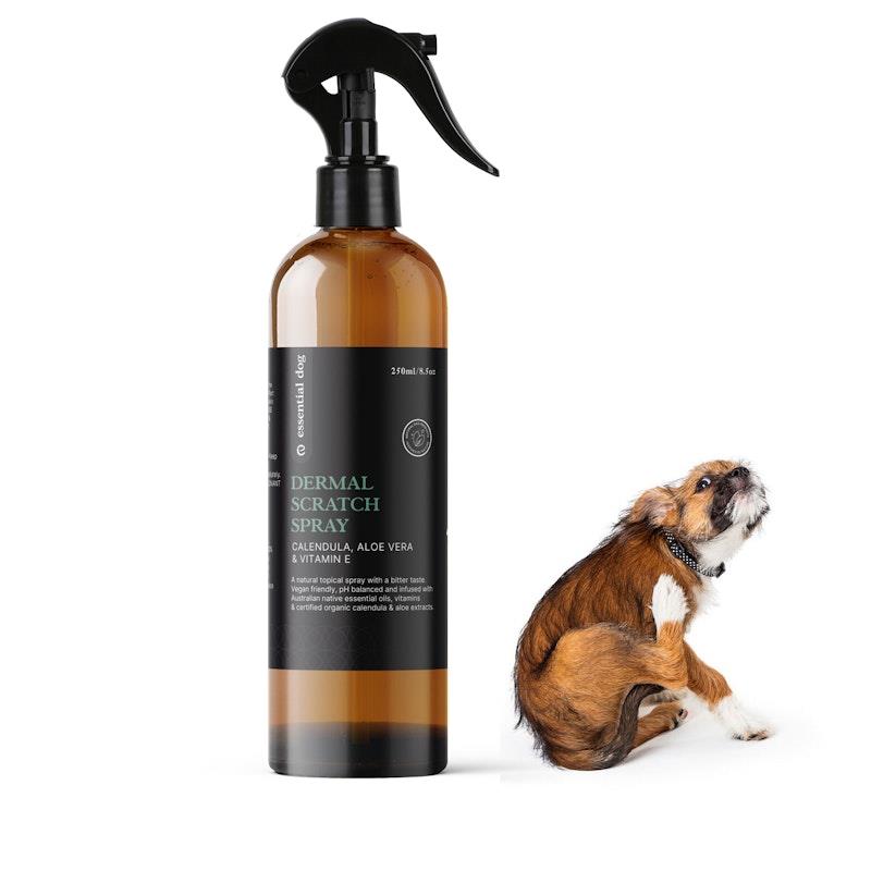 Load image into Gallery viewer, Essential Dog Dermal Scratch Spray for Dogs: Aloe Vera, Calendula &amp; Vitamin E 250ml
