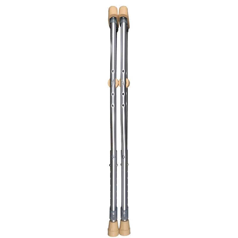 Load image into Gallery viewer, Livingstone Underarm Crutches X-Small Aluminium Adjustable 81-96.5cm 1Pair
