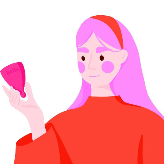 Hello. Period Average Cervix Cup Lilac SML