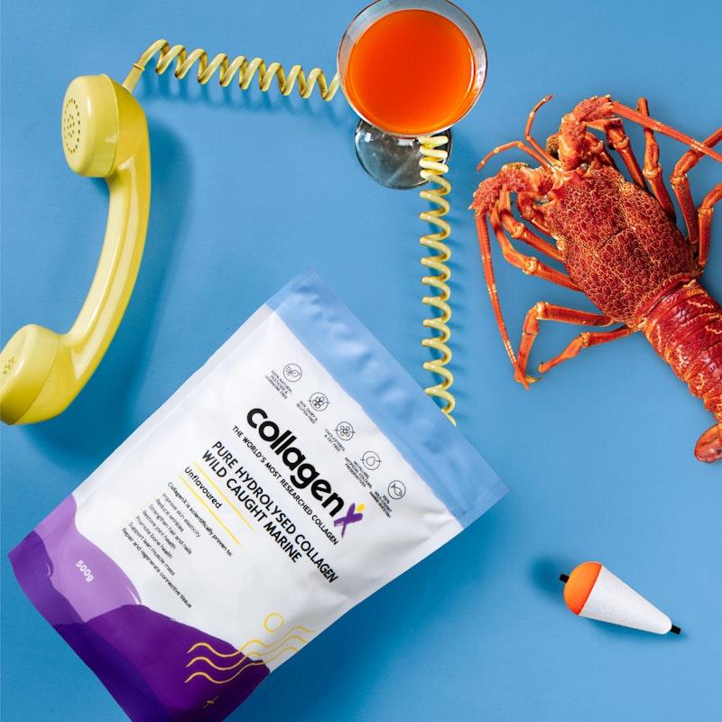 Load image into Gallery viewer, CollagenX Pure Wild Caught Marine Collagen Peptide Powder 500g
